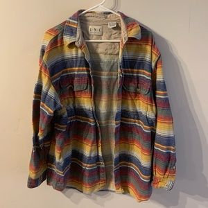 Stripped button down shirt